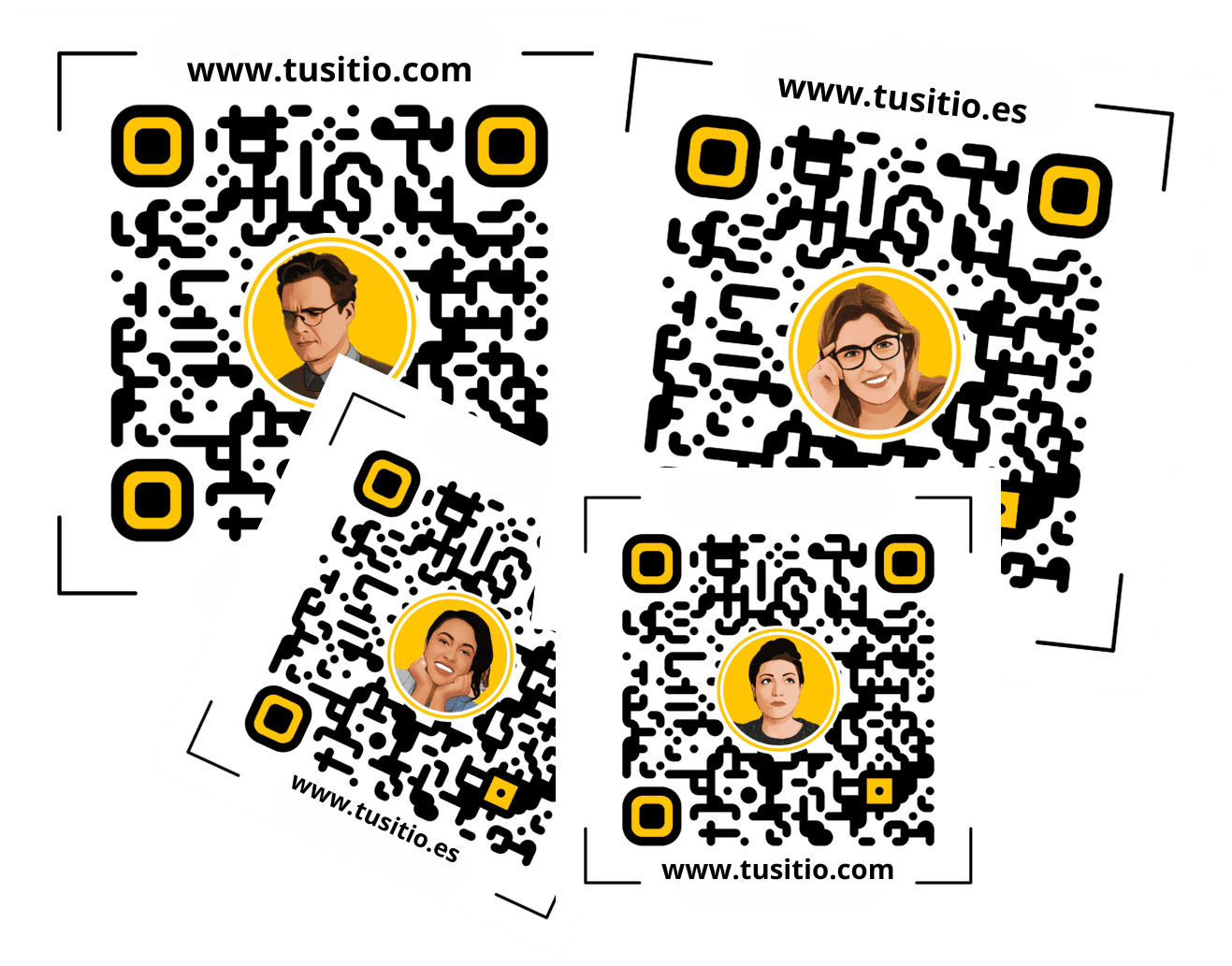 Ejemplo de QR con imagen del autor